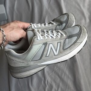 New Balance 990v5 Grey - Men’s size 10